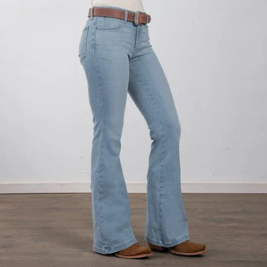 Wrangler Womens Be Spoke Harmony Flare Jean - Image 2
