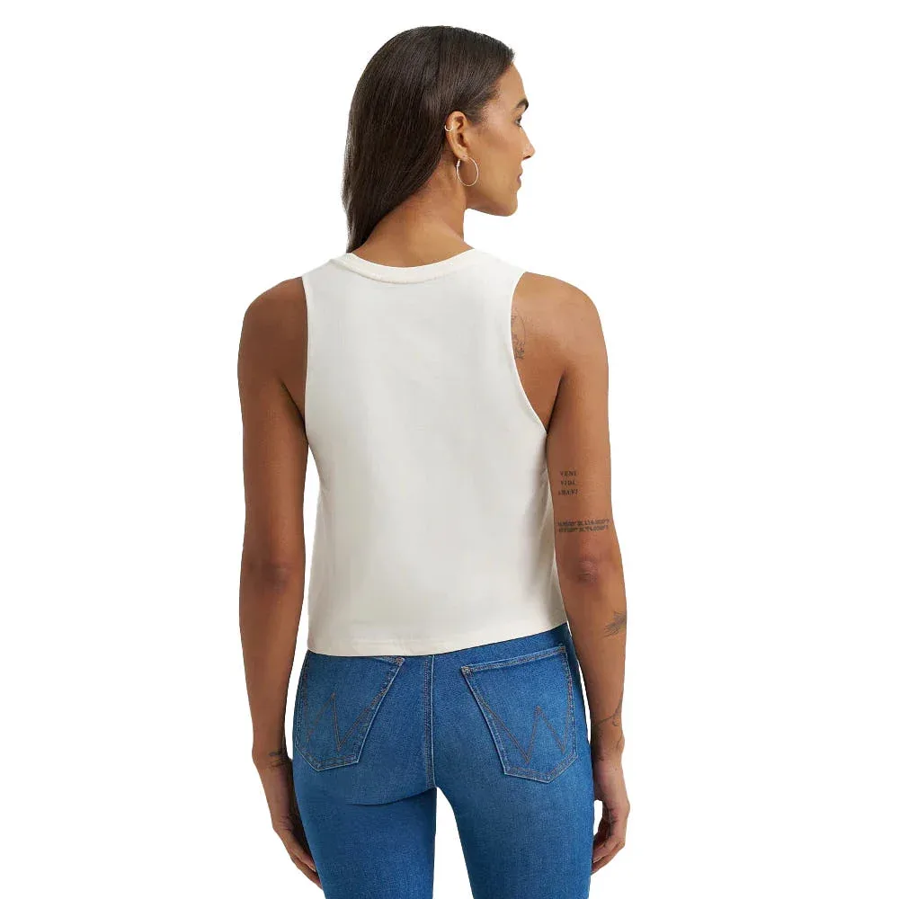 Wrangler Women's Festival Since 1947 Crop Tank - Image 2