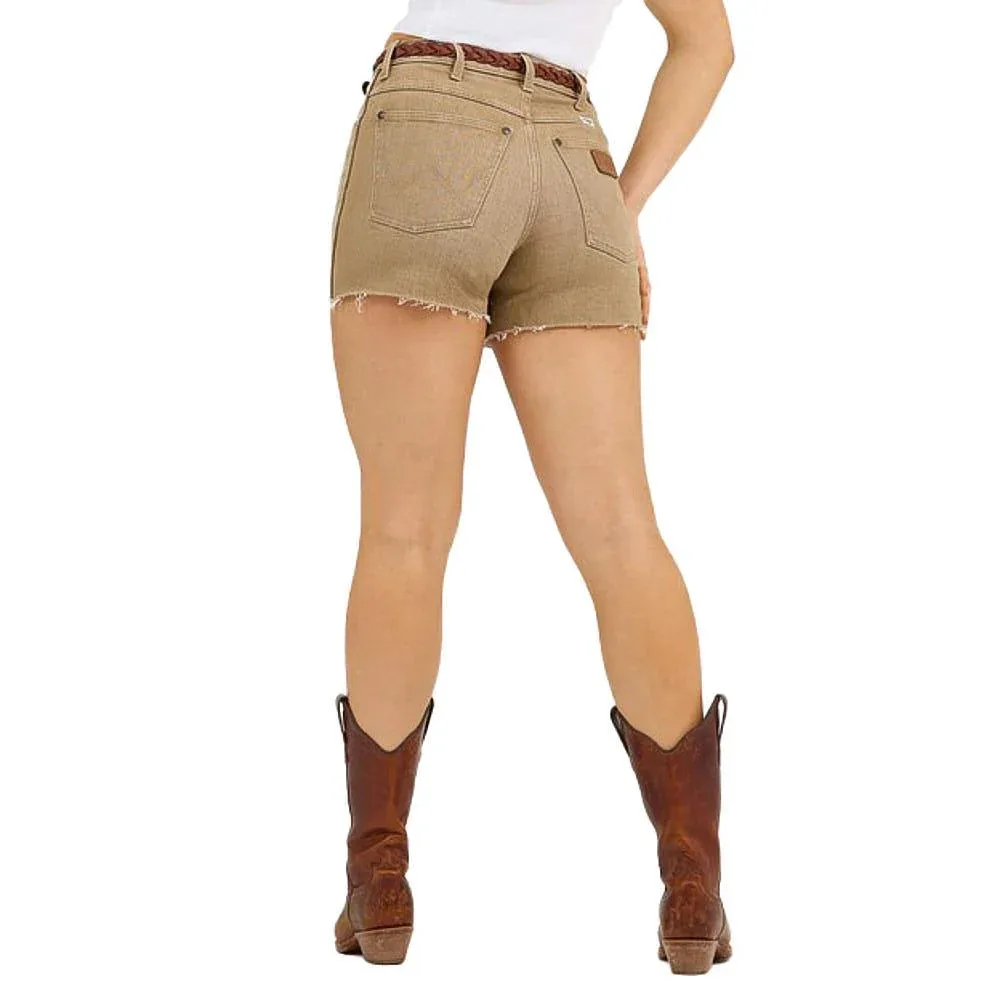 Wrangler Womens Frankie High Rise Short