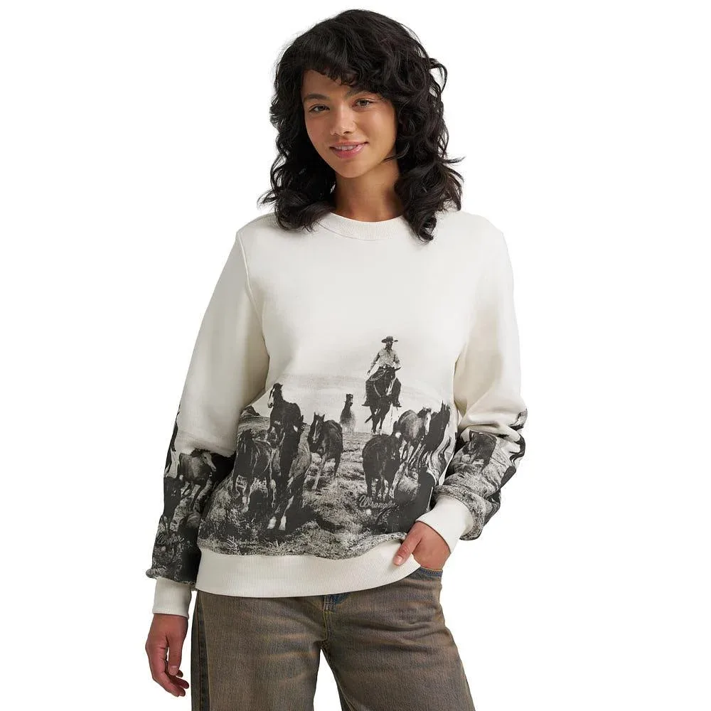 Wrangler Women's Round Up Graphic Top