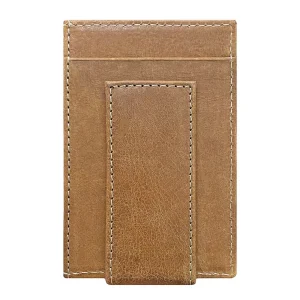 Wrangler Work Buffalo Leather Western Accent Pocket Card Wallet