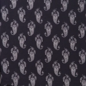 Wyoming Traders Liberty #4 Black Satin Silk Wild Rag