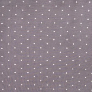 Wyoming Traders Polka Dot Silk Wild Rag Western Cowboy Scarf - Charcoal