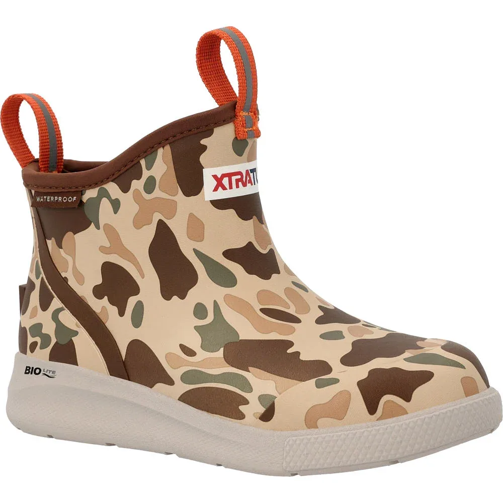 Xtratuf Kid's Duck Camo Ankle Deck Boot Sport