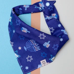 Yappy Hanukkah Dog Bandana <>