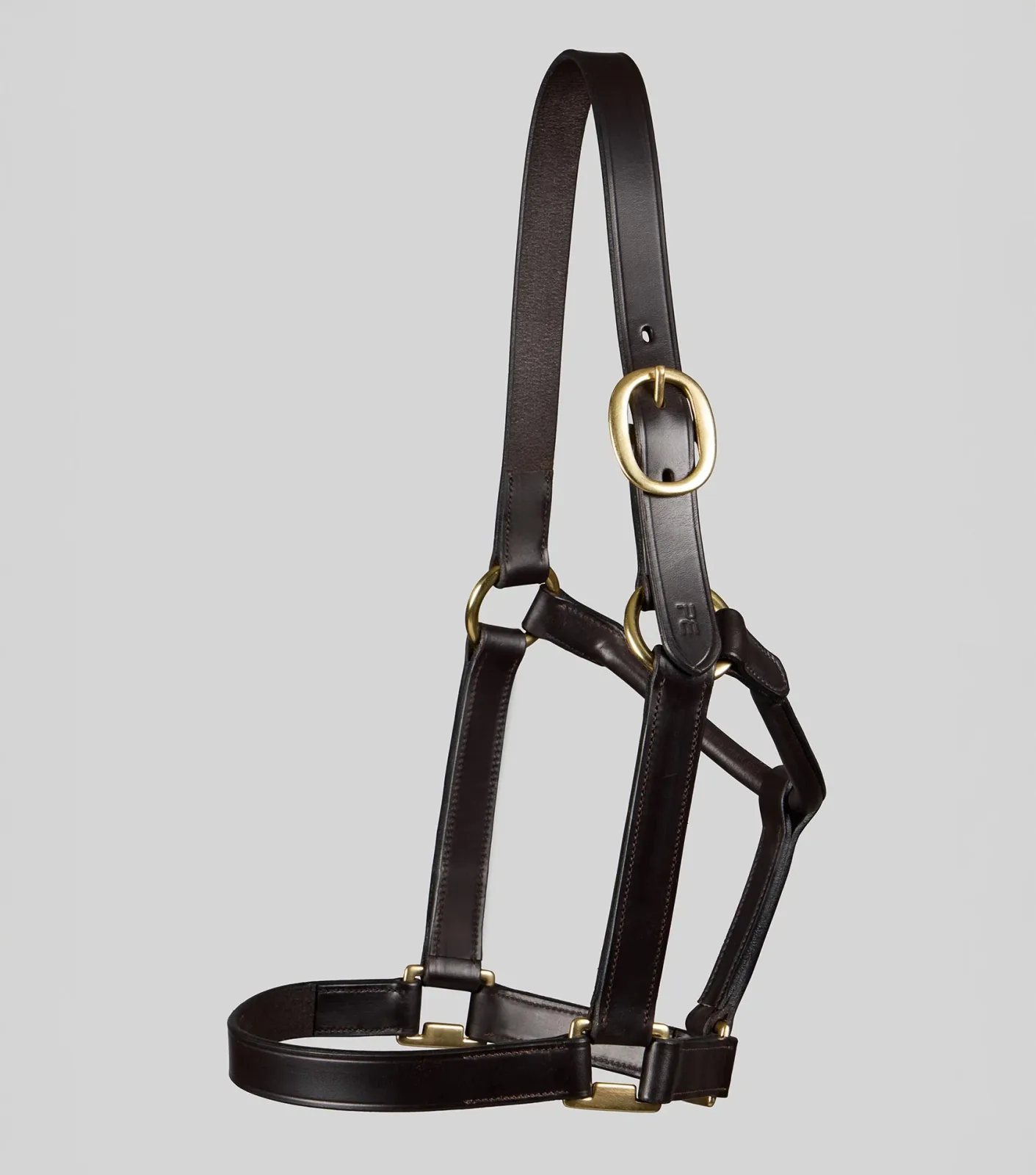Yearling Headcollar 1" Dark Havana - Image 2