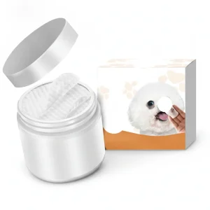 Yegbong Pet Wet Wipes Cleaning Dogs And Cats Tear Stain Removal Eye Cleaning Eye Wipes Eye Dirt Removal Cotton