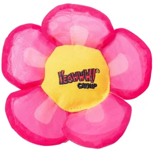 Yeowww Daisy's Flower Tops Catnip Cat Toy Pink,