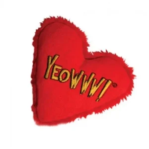 Yeowww Hearrrt Attack Catnip Cat Toy YEOWWW,