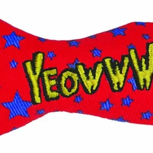 Yeowww Stinkies Catnip Toy Red, Blue, 3 in