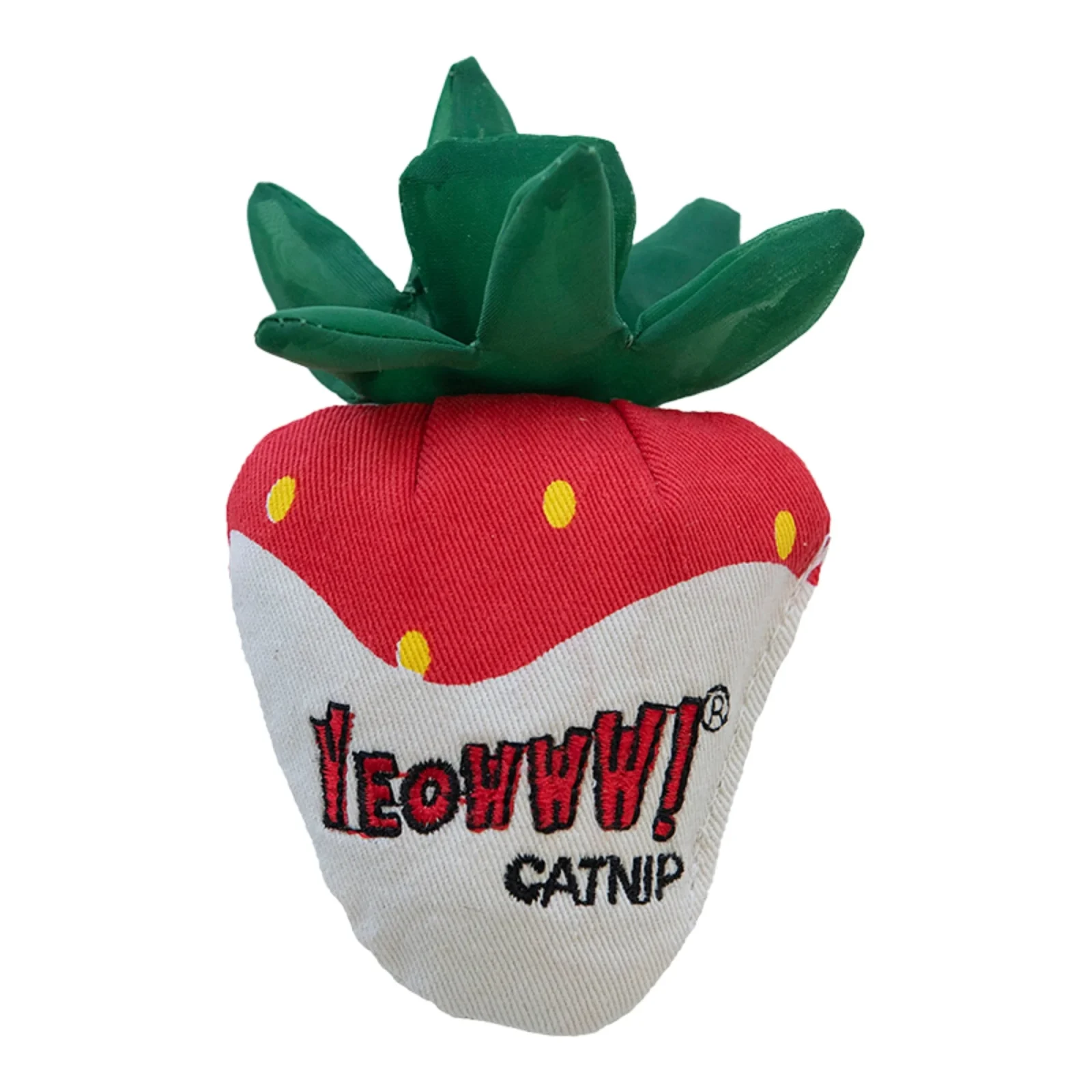 Yeowww Strawberry Catnip Cat Toy White Chocolate, Single