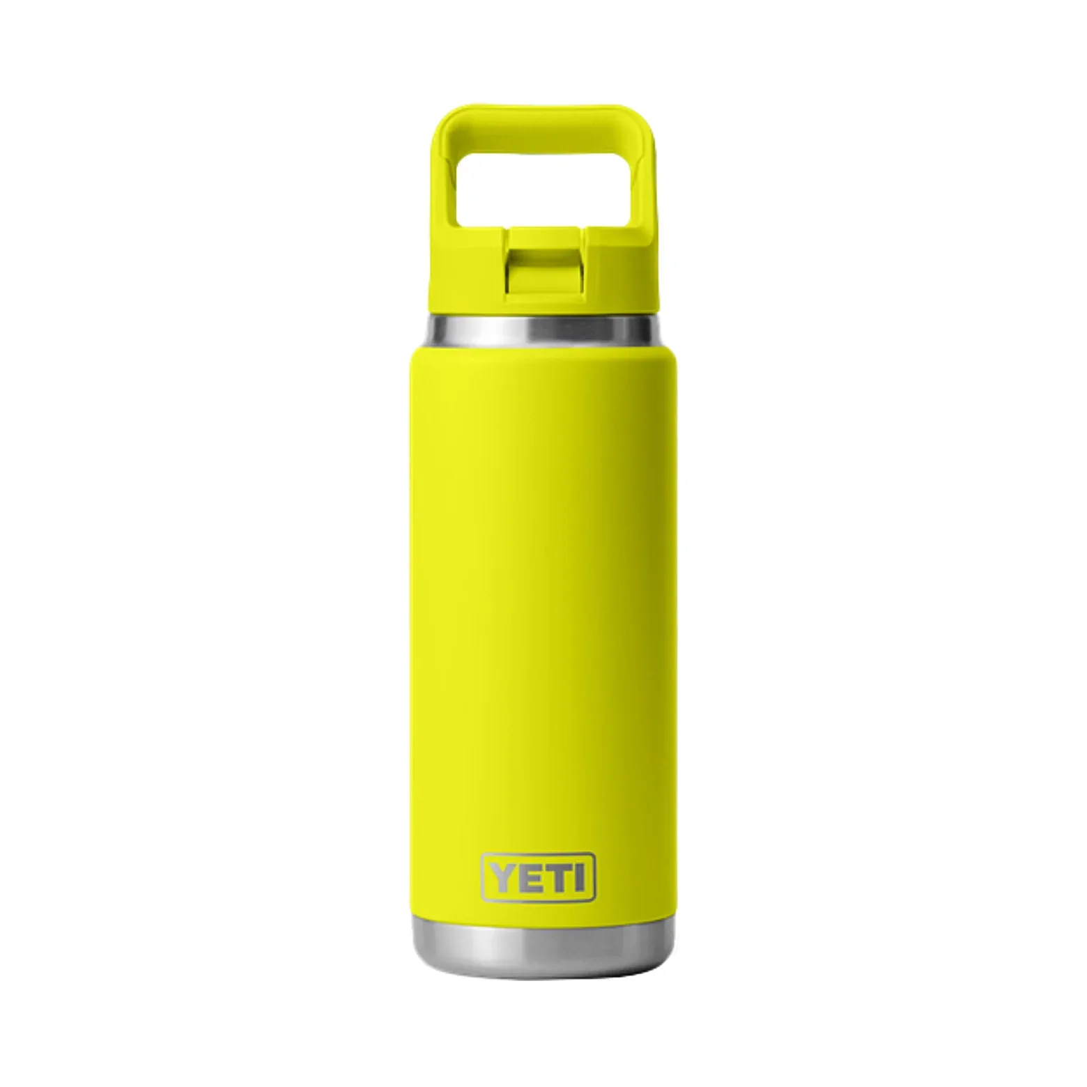 Yeti Coolers Rambler 26oz Straw Bottle Firefly Yellow