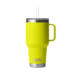Yeti Coolers Rambler 35oz Straw Mug Firefly Yellow