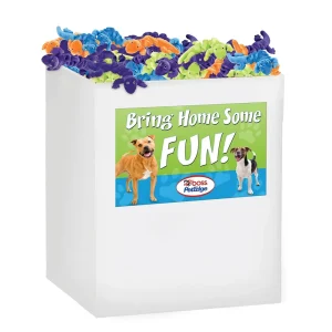 Zanies Bungee Geckos Fully Stocked Toy Display