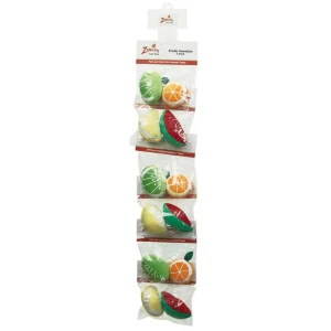 Zanies Fruity Sweeties Cat Toy Retail Display Strip 2Pc 6-Pack