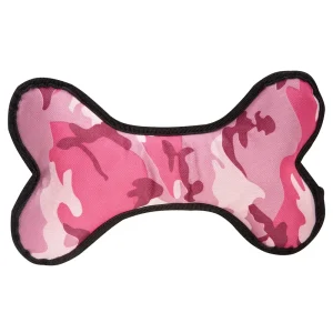Zanies Toughstructable Bone L Pink Camo