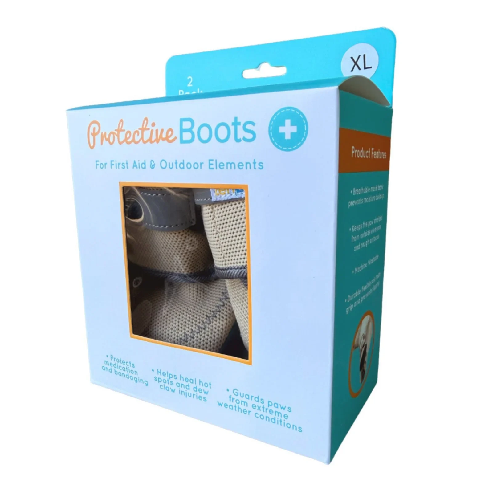 ZenPet Protective Dog Boots X-Large 2pk