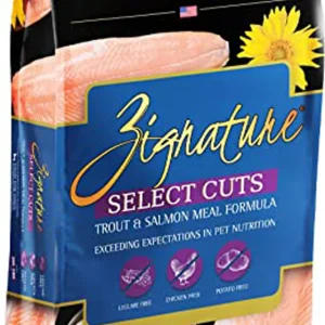Zignature Dog Select Cut Trout & Salmon, 12.5 lb