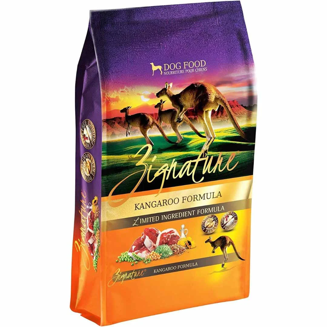 Zignature Kangaroo Dog Food, 12.5 lb