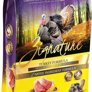Zignature Turkey Small Bite Dog Food, 4 Lb