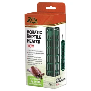 Zilla Aquatic Reptile Heater 100 Watt, For Terrariums up to 40 Gallons, 1ea/100 W