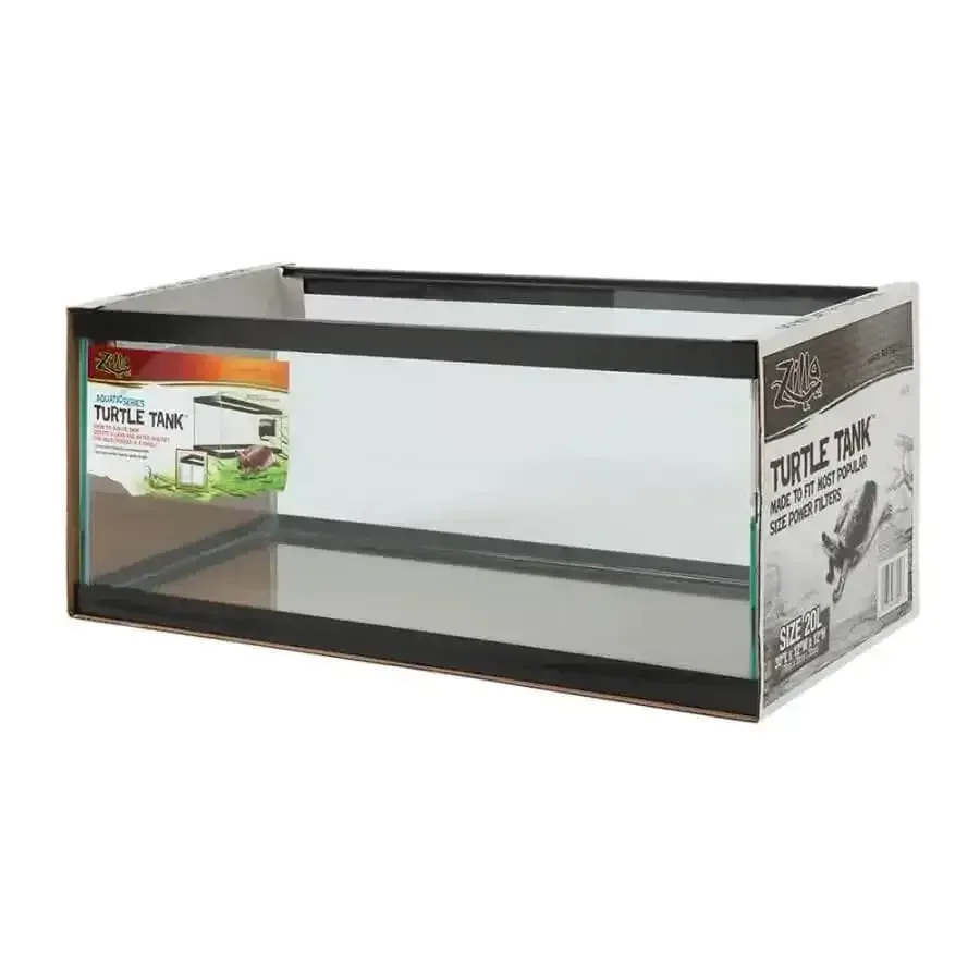 Zilla Aquatic Turtle Tank Habitat Enclosure 20 in