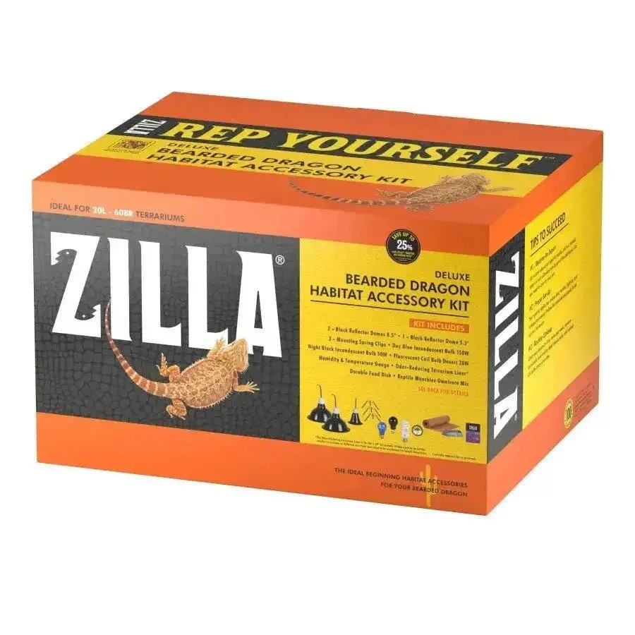 Zilla Bearded Dragon Habitat Accessory Kit