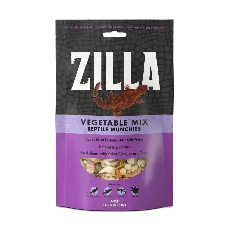 Zilla® Freeze Dried Munchies Vegetable Mix Reptile Food