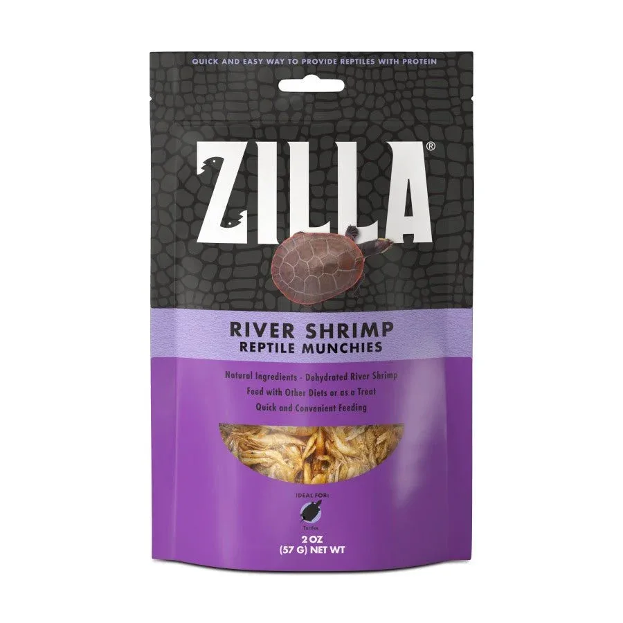 Zilla Freeze Dried River Shrimp Munchies for Reptiles