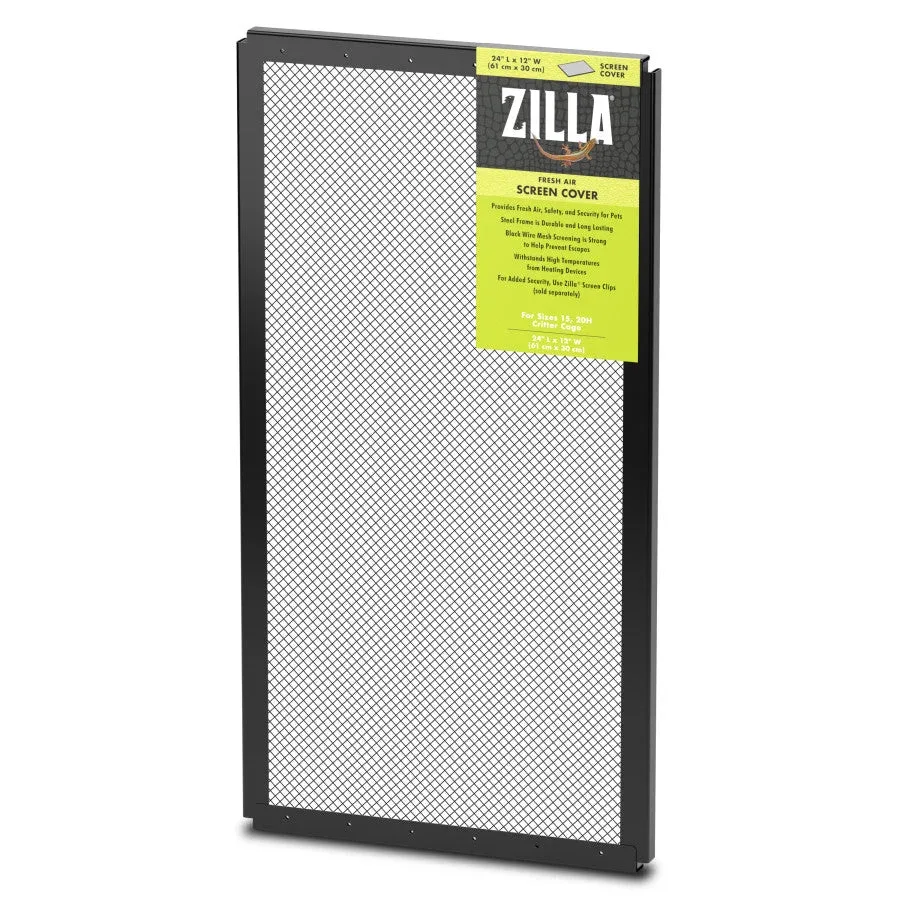 Zilla Fresh Air Screen Cover 1ea/24 X 12 in