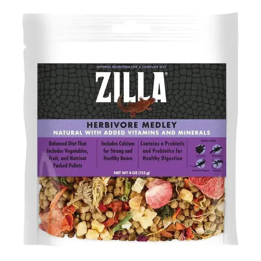 Zilla Herbivore Medley Diet 4 oz