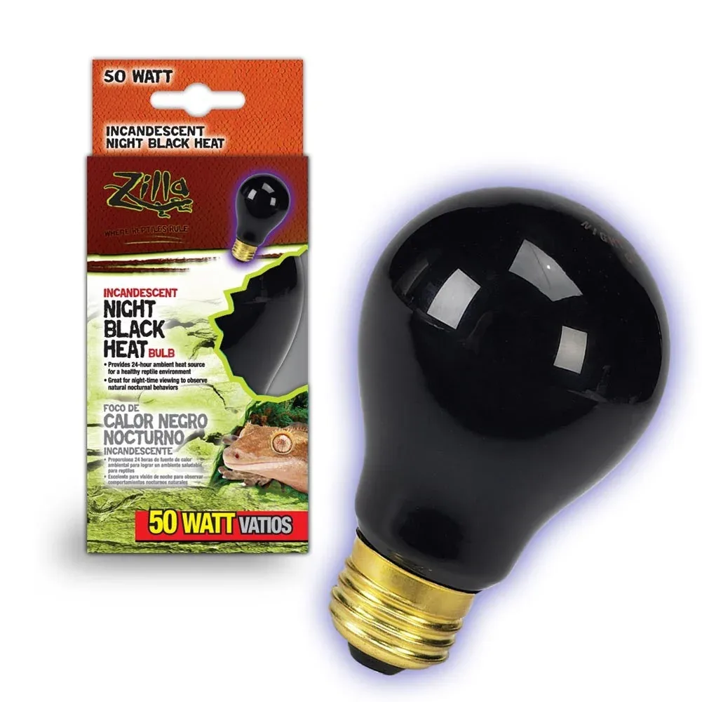 Zilla Incandescent Bulb Night Black, 1ea/50 W