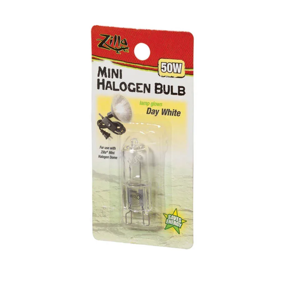 Zilla Mini Halogen Bulb Day White, 1ea/50 W