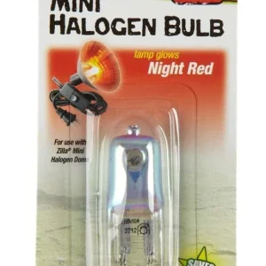 Zilla Mini Halogen Bulb Night Red, 1ea/50 W