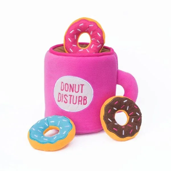 ZIPPY PAWS | Donut Interactive Plush Toy
