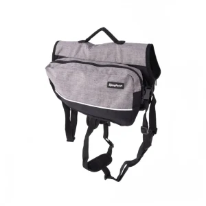 ZippyPaws Backpack For Dog Graphite Large