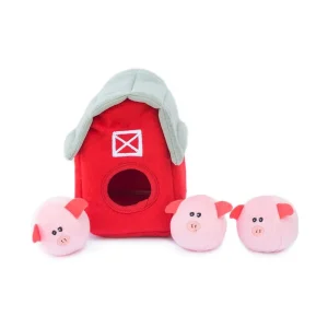 Zippypaws Burrow Barn with Pigs