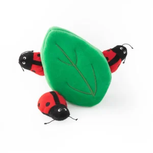 Zippypaws Burrow Ladybugs Dog Toy