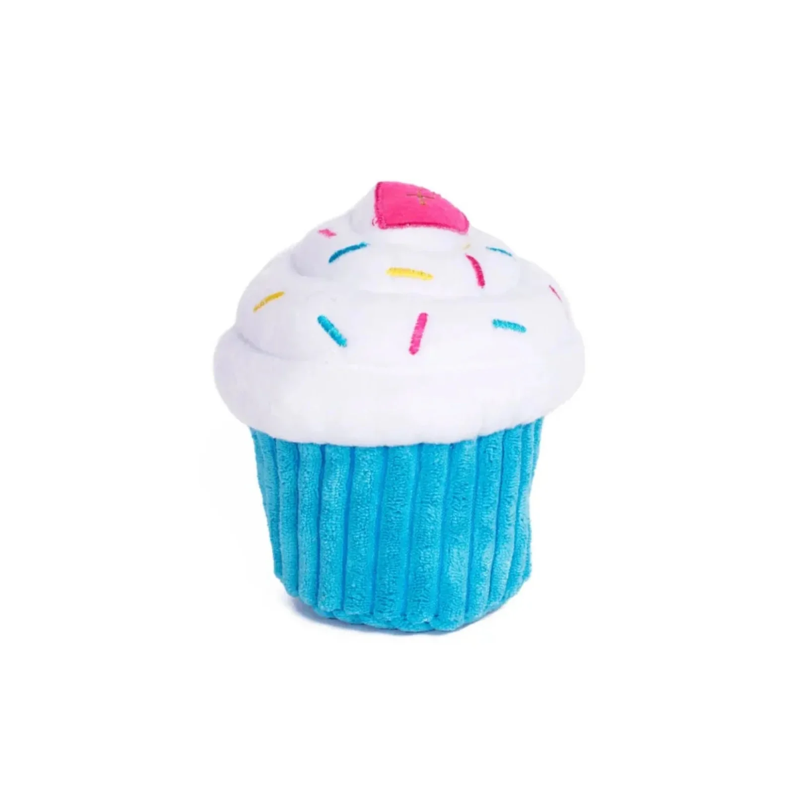 ZippyPaws Cupcake Dog Toy Blue Medium
