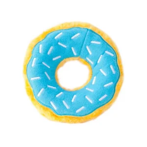 ZippyPaws Donutz Dog Toy Blueberry Medium