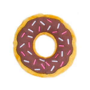 ZippyPaws Donutz Dog Toy Chocolate Medium