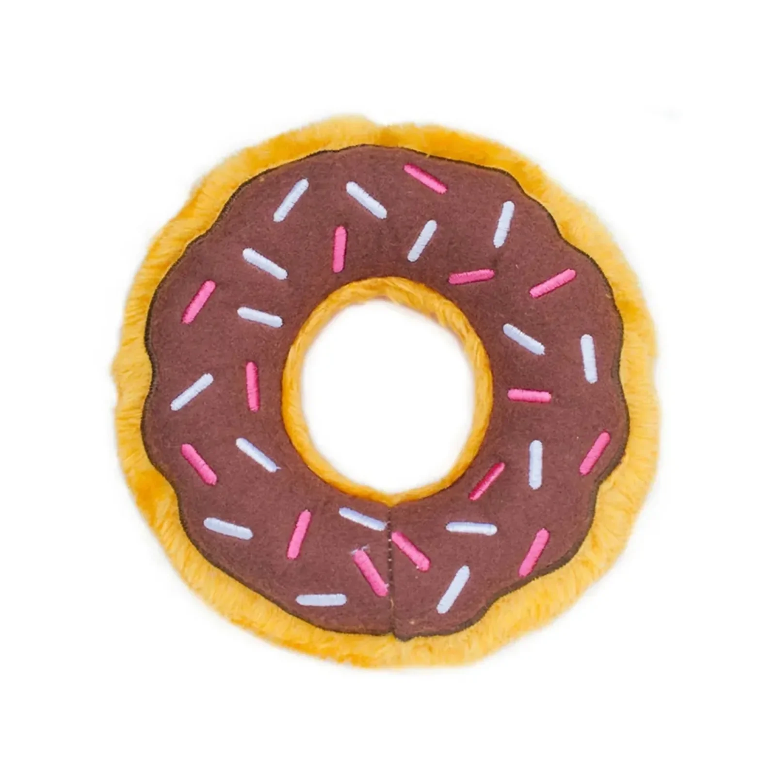 ZippyPaws Donutz Dog Toy Chocolate Medium