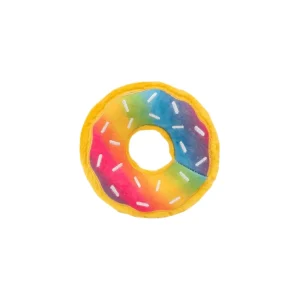 ZippyPaws Donutz Dog Toy Rainbow Medium