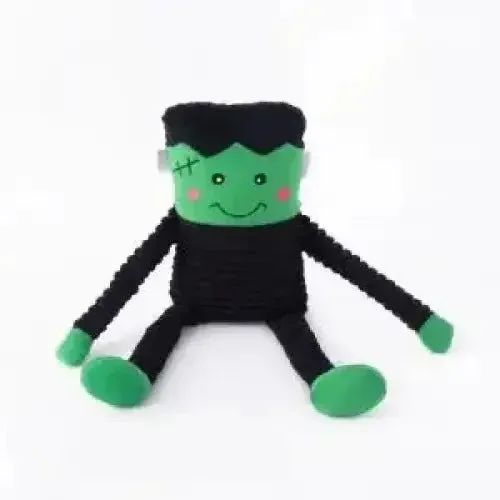ZippyPaws Halloween Crinkle Frankenstein's Monster Dog Toys