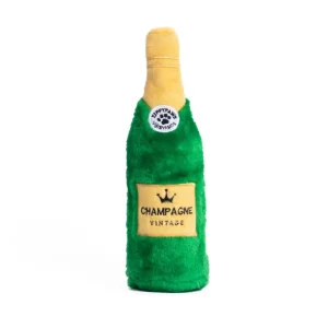 ZippyPaws Happy Hour Crusherz Dog Toy Champagne Medium