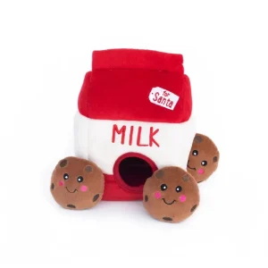 Zippypaws Holiday Burrow Santa’s Milk and Cookies