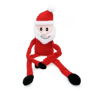 Zippypaws Holiday Crinkle Santa Jumbo
