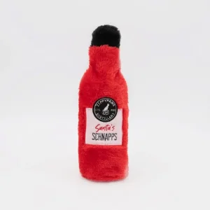 Zippypaws Holiday Happy Hour Crusherz Santa’s Schnapps
