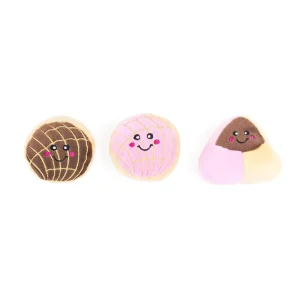 Zippypaws Mini Pan Dulce Trio