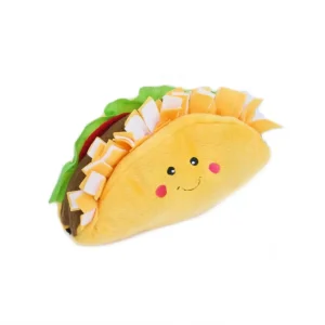 ZippyPaws NomNomz Dog Toy Taco Medium